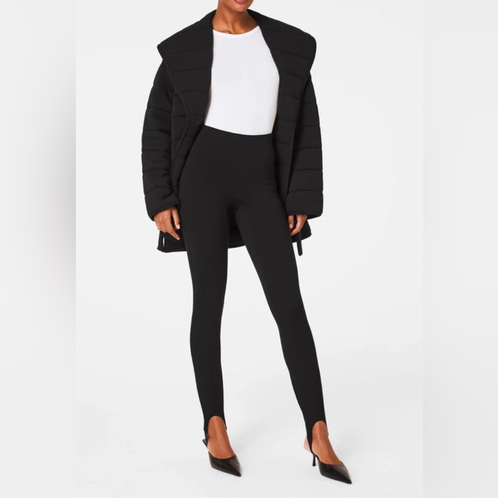 NWT SPANX Ponte Stirrup Leggings Size 1X